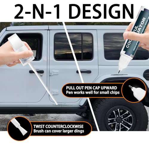 PW7 GW7 Bright White Touch Up Paint for Jeep
