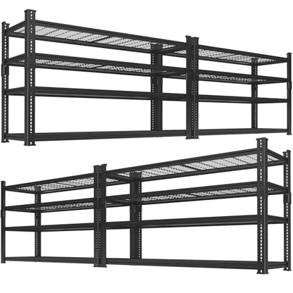 Storage Shelves Heavy Duty 4 PCS (4 Count)
