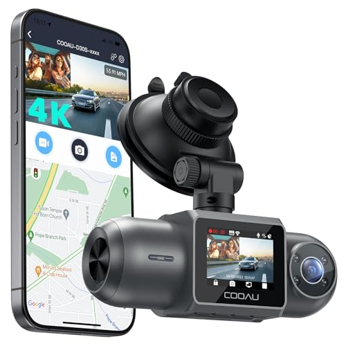 D30S 4K Dash Cam with GPS Wi