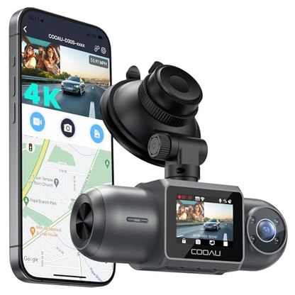 D30S 4K Dash Cam with GPS Wi