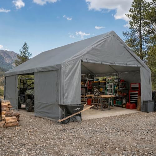 Carport 20x20 Heavy Duty Storage Shelter Shed Portable Garage with All