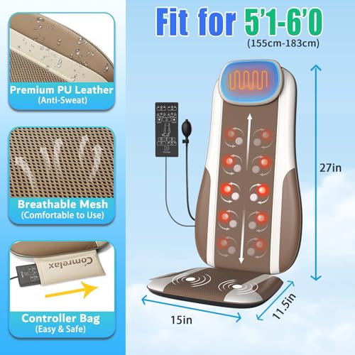 Shiatsu Back Massager with Heat