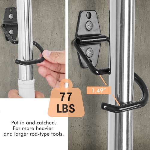 Broom Holder Wall Mount