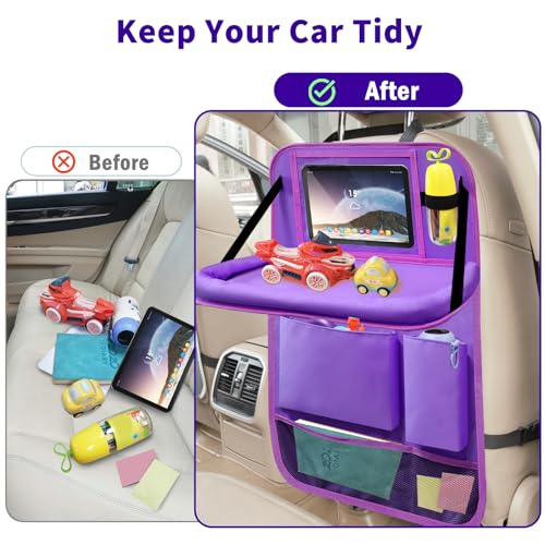 Car Backseat Organizer with Tray