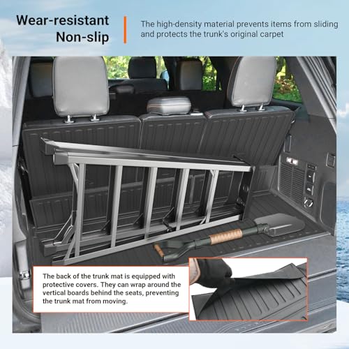 Cargo Mat & Backrest Mats Compatible with 2025 2026 Ford Expedition