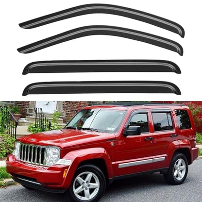 Window Visors Rain Guards for 2008 2009 2010 2011 2012 Jeep Liberty