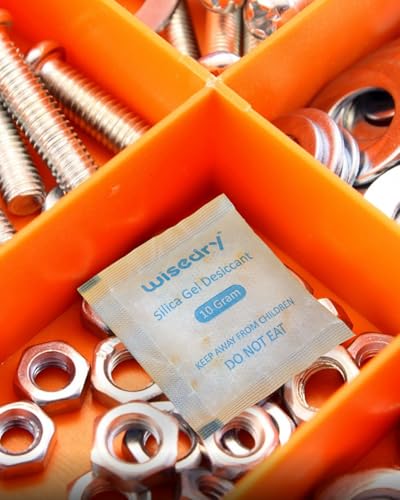 10 Gram [30 Packs] Silica Gel Desiccant Packets Reusable for Moisture with Color Indicating Rechargeable Small Dessicant Packs Food Grade