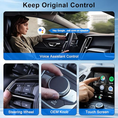 Android Auto Wireless Adapter for Wired Android Auto Cars