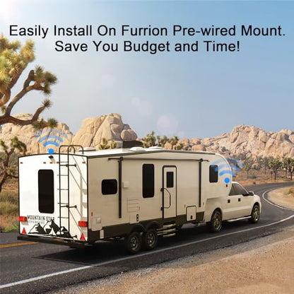 HD 1080P 7" Wireless 3 Backup Camera System for Furrion Pre (3 Count)