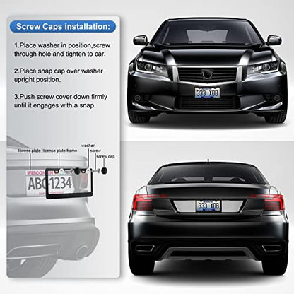 2 Pack License Plate Frames (2 Count)
