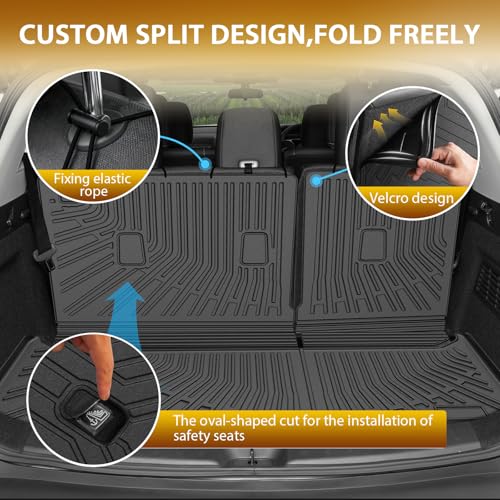 Floor Mats for Nissan Pathfinder 8 Seats 2022