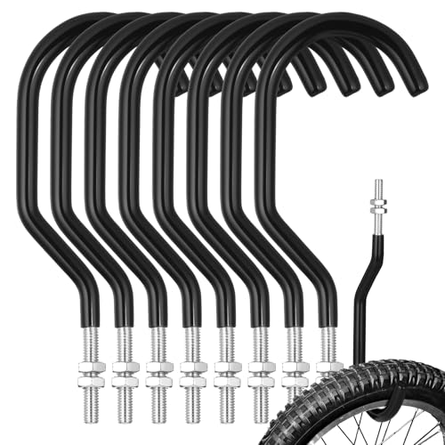 8 Pcs Machine Thread Bicycle Storage Hook