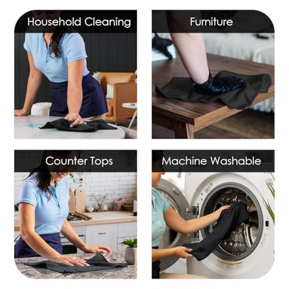 Microfiber Cleaning Cloths (12 Count)