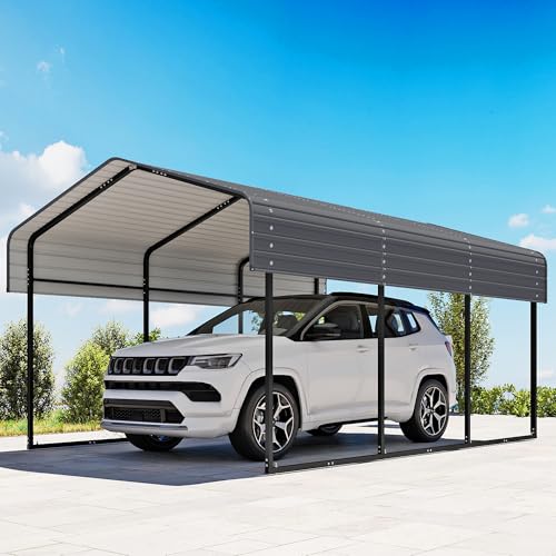 10x15FT Heavy Duty Metal Carport