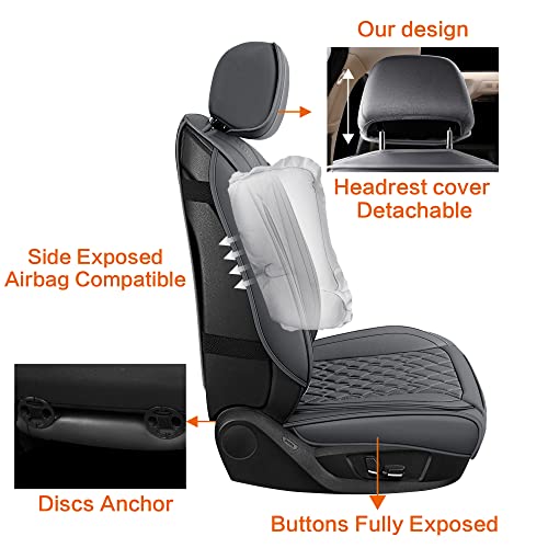 Leather Car Seat Covers Full Set