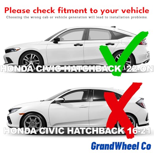 Window Deflectors Smoke Tinted in (4 Count)