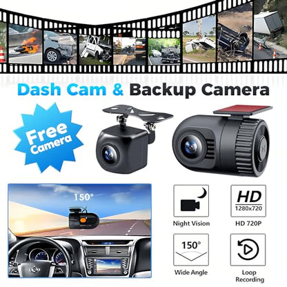Upgrade Wireless Double Din Car Stereo with Apple Carplay