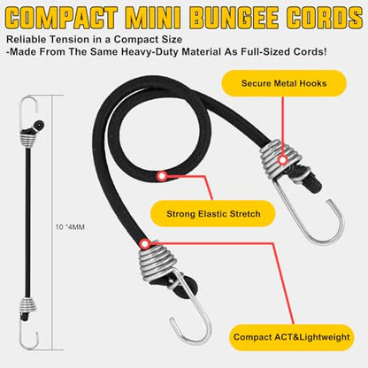Ultimate Heavy Duty Outdoor Bungee Cord Assortment (36 Count)