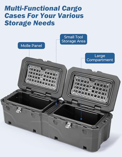 Lockable 160 Quart Truck Bed Tool Box