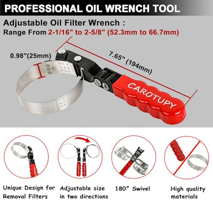 Extra Small Swivel Oil Filter Wrench