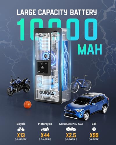 P009 Tire Inflator Portable Air Compressor