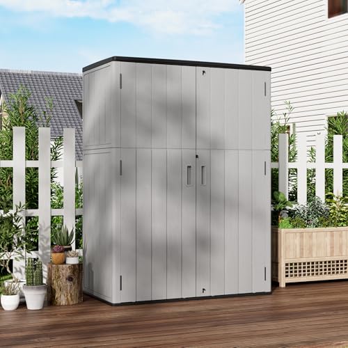 Vertical Storage Sheds with Floor
