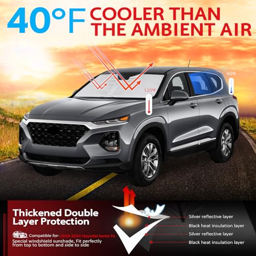 Windshield Sun Shade for 2019