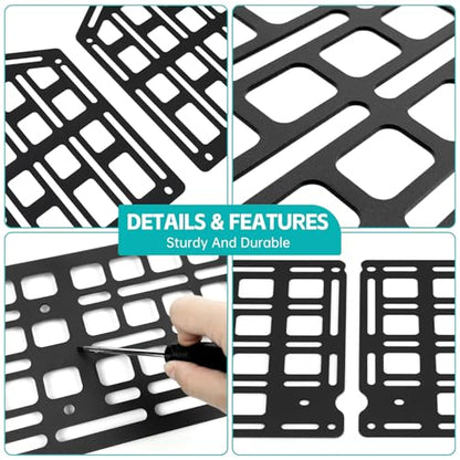 Side Truck Bed Molle Panel Rack System Compatible with 2019