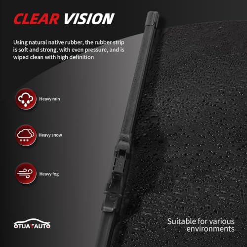 24"+20"+11" Windshield Wiper Blade Replacement for Ford Escape 2020