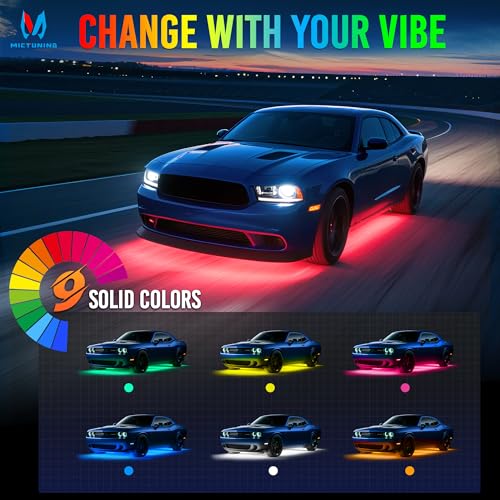 U8 RGBW Underglow LED Light Bars (52 Ounce)