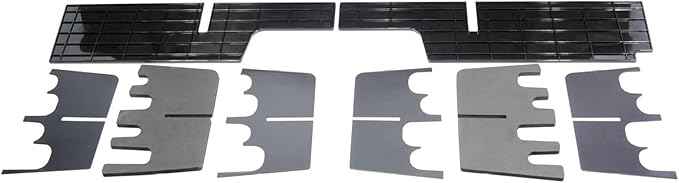 DU-HA DuHa 10001 Under Seat Storage fits 1999-2007 Chevy Silverado/GMC Sierra 1500 2500 3500 Extended Cab Classic | Dark Gray Heavy-Duty Backseat Organizer | Includes Dividers