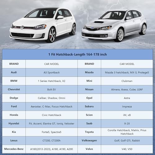 Car Cover Waterproof All Weather for Automobiles