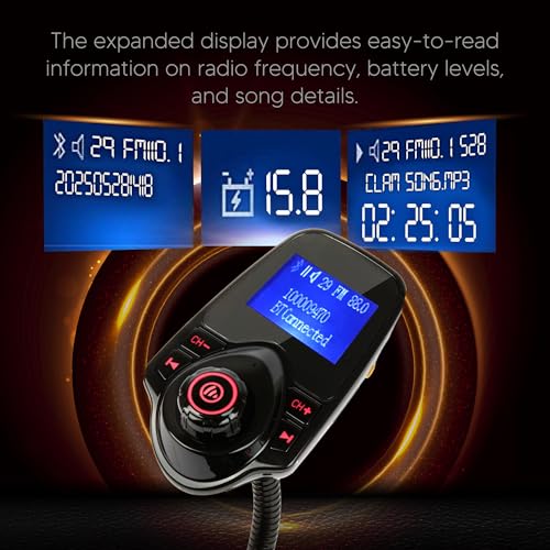 Bluetooth FM Transmitter for Car