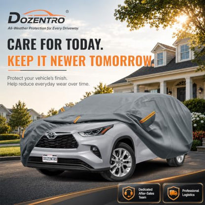 Waterproof Heavy Duty Car Cover Custom Fit Toyota Highlander