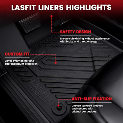 Floor Mats for Toyota Highlander 2014 (5 Count)