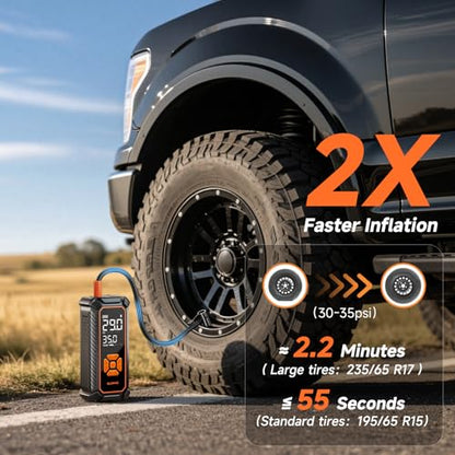 Tire Inflator Portable Air Compressor