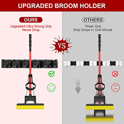 Broom Holder Wall Mount