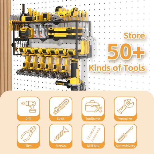Power Tool Organizer Wall Mount Cordless