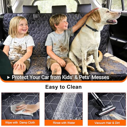Dog Car Seat Cover for Back Seat