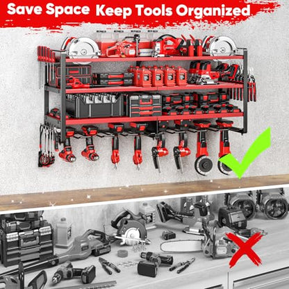 Upgrade Large power tool organizer Wall Mount