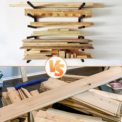 Wood Storage Racks with 3 Level