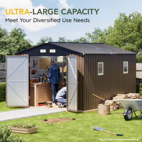 Outdoor Steel Storage Shed