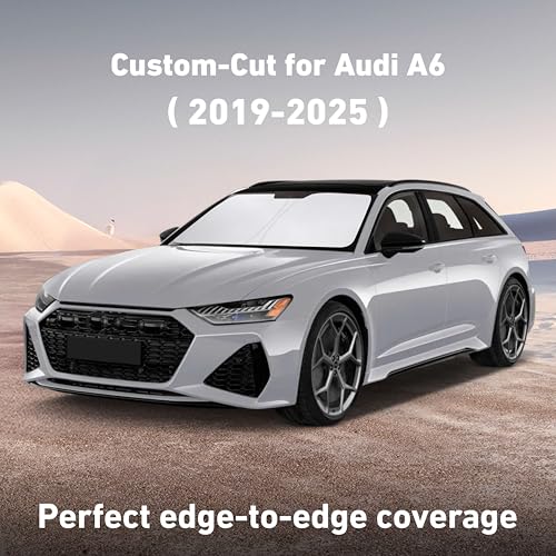 Windshield Sunshade Compatible for Audi A6 2019