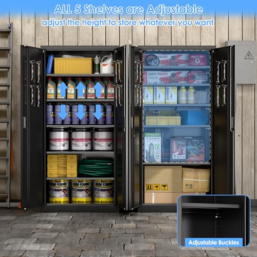 Tall Metal Storage Cabinet