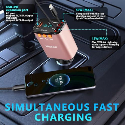 Retractable Car Charger