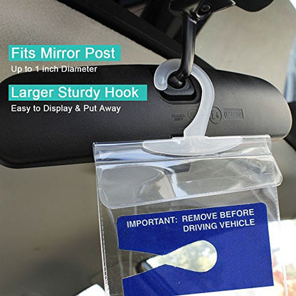 Handicap Placard Holder for Auto