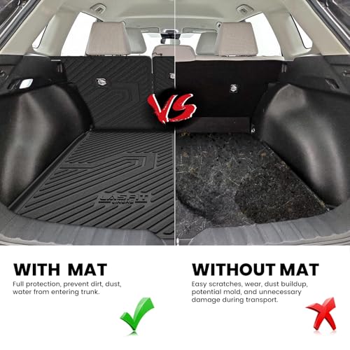Cargo Mat with Backrest Mat for Toyota Corolla Cross 2022