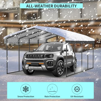 12x20 FT Metal Carport