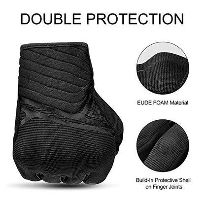 Motorcycle Gloves Breathable Mesh Touchscreen Hard Knuckles