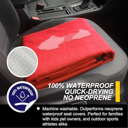 Back Seat Cover for Car Trucks Van SUV Jeep